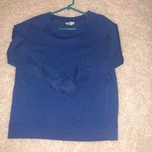 Royal blue pullover sweater